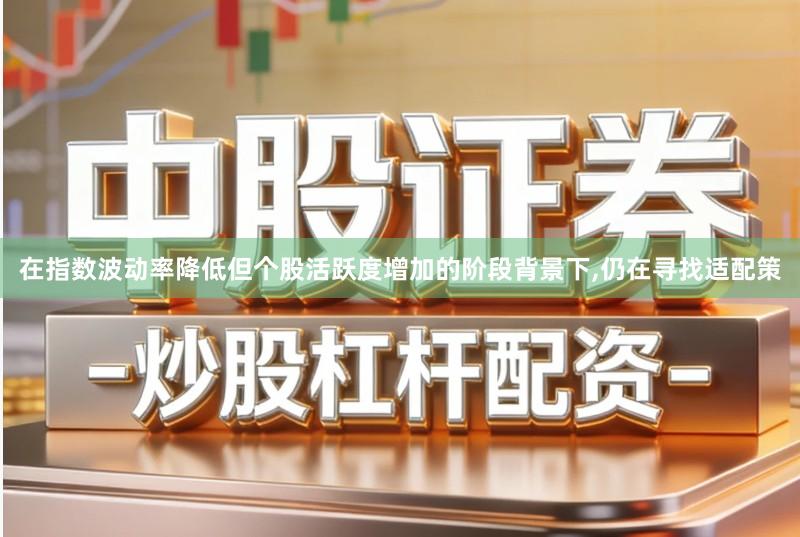 在指数波动率降低但个股活跃度增加的阶段背景下,仍在寻找适配策