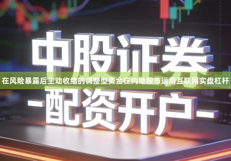 在风险暴露后主动收缩的调整型资金在内地股市运用互联网实盘杠杆