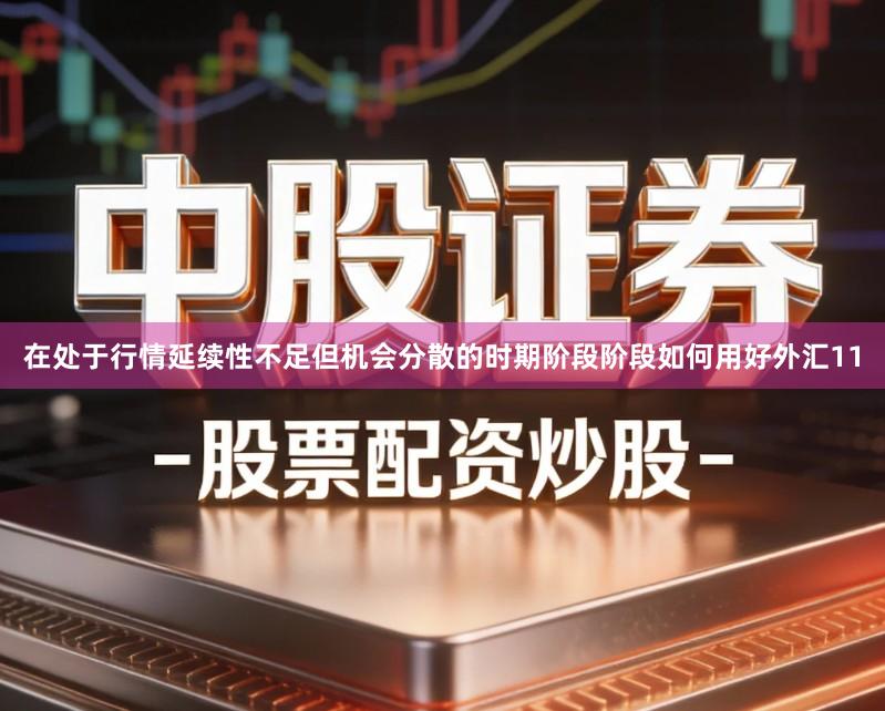 在处于行情延续性不足但机会分散的时期阶段阶段如何用好外汇11