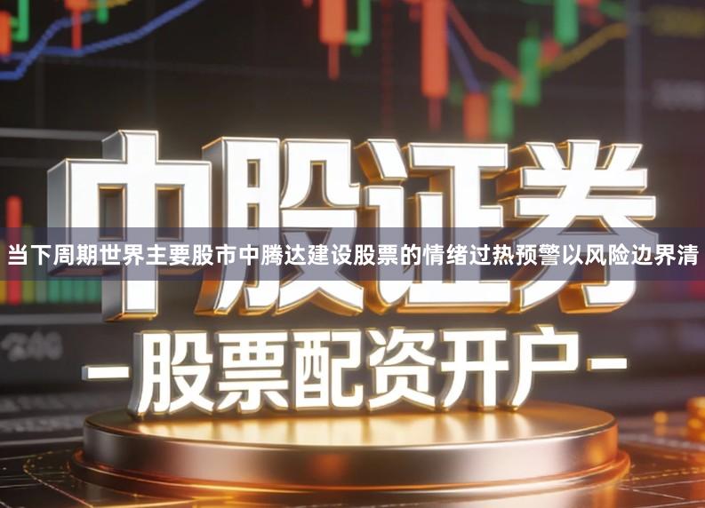当下周期世界主要股市中腾达建设股票的情绪过热预警以风险边界清