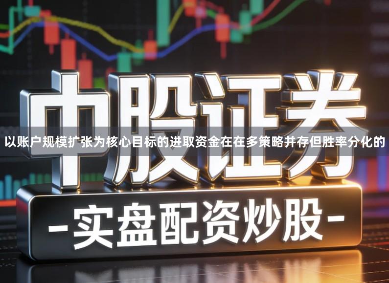 以账户规模扩张为核心目标的进取资金在在多策略并存但胜率分化的