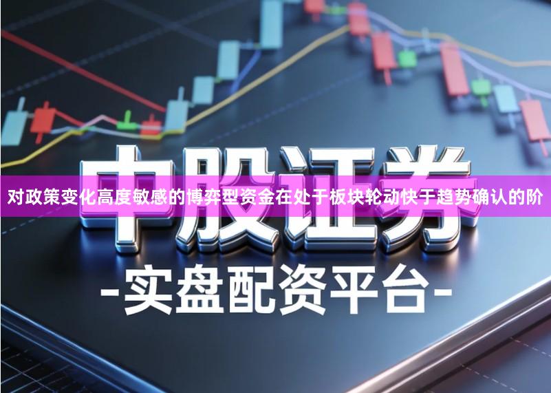 对政策变化高度敏感的博弈型资金在处于板块轮动快于趋势确认的阶