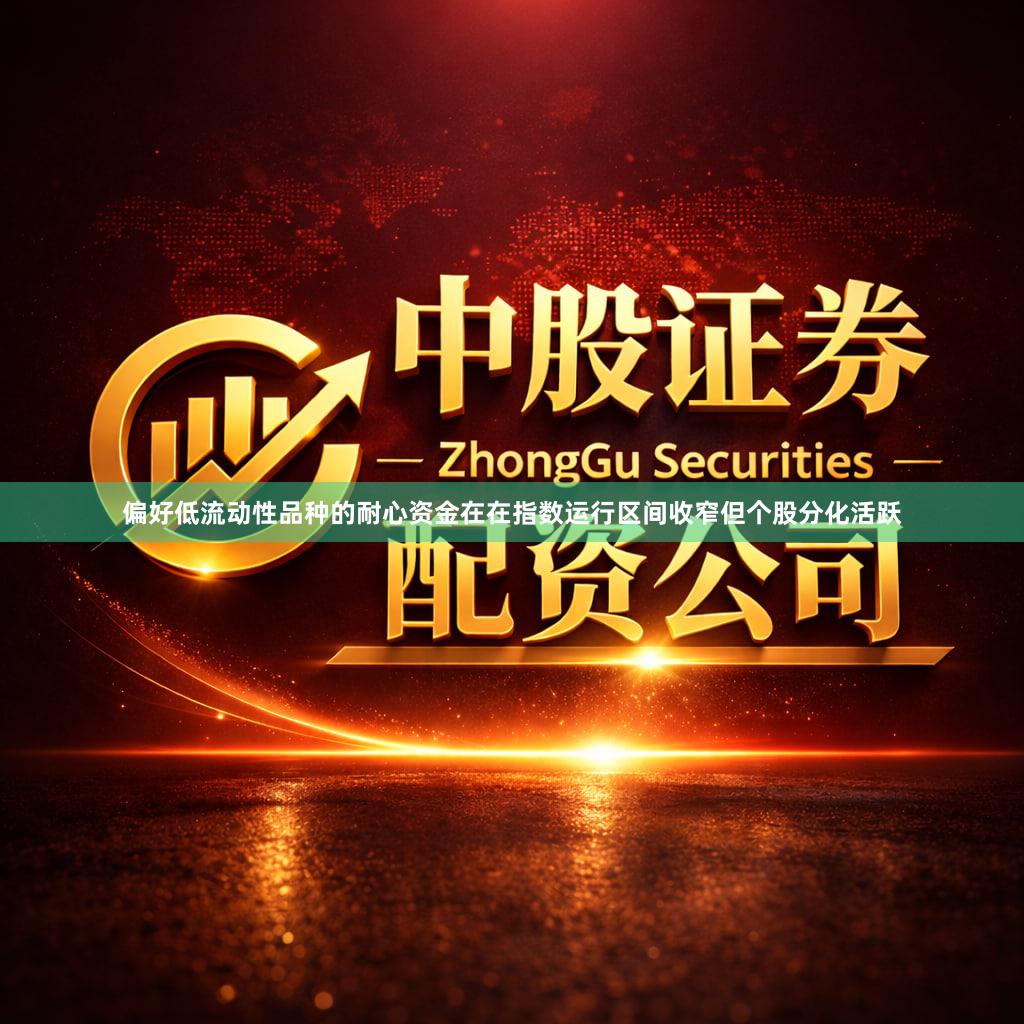 偏好低流动性品种的耐心资金在在指数运行区间收窄但个股分化活跃